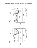 MOS TRANSISTOR WITH GATE TRENCH ADJACENT TO DRAIN EXTENSION FIELD INSULATION diagram and image