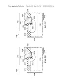 MOS TRANSISTOR WITH GATE TRENCH ADJACENT TO DRAIN EXTENSION FIELD INSULATION diagram and image