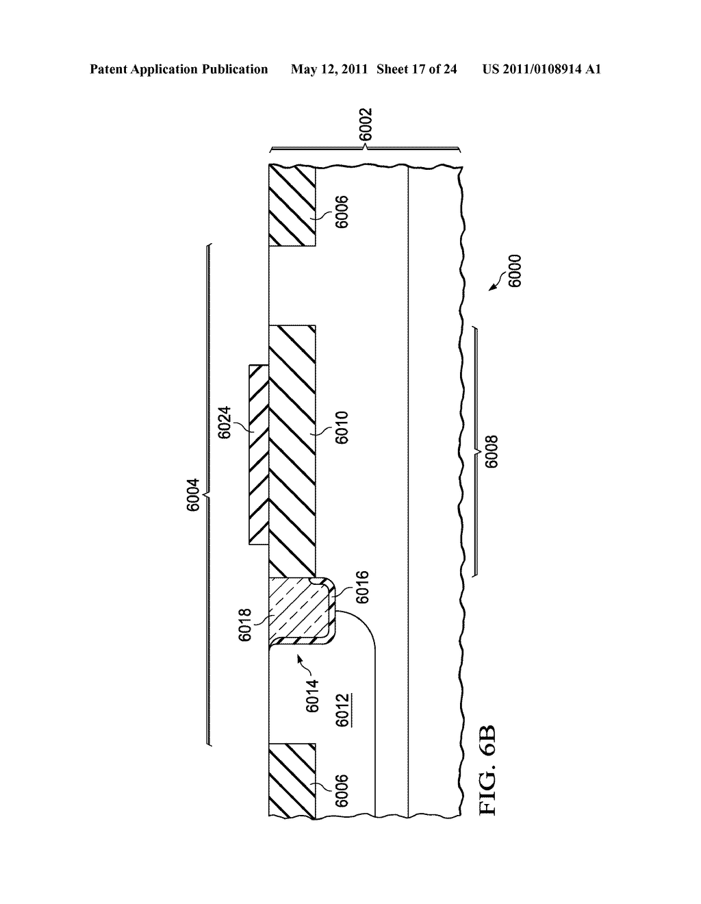 MOS TRANSISTOR WITH GATE TRENCH ADJACENT TO DRAIN EXTENSION FIELD INSULATION - diagram, schematic, and image 18