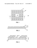 SEMICONDUCTOR CHIP GRID ARRAY PACKAGE AND METHOD FOR FABRICATING SAME diagram and image