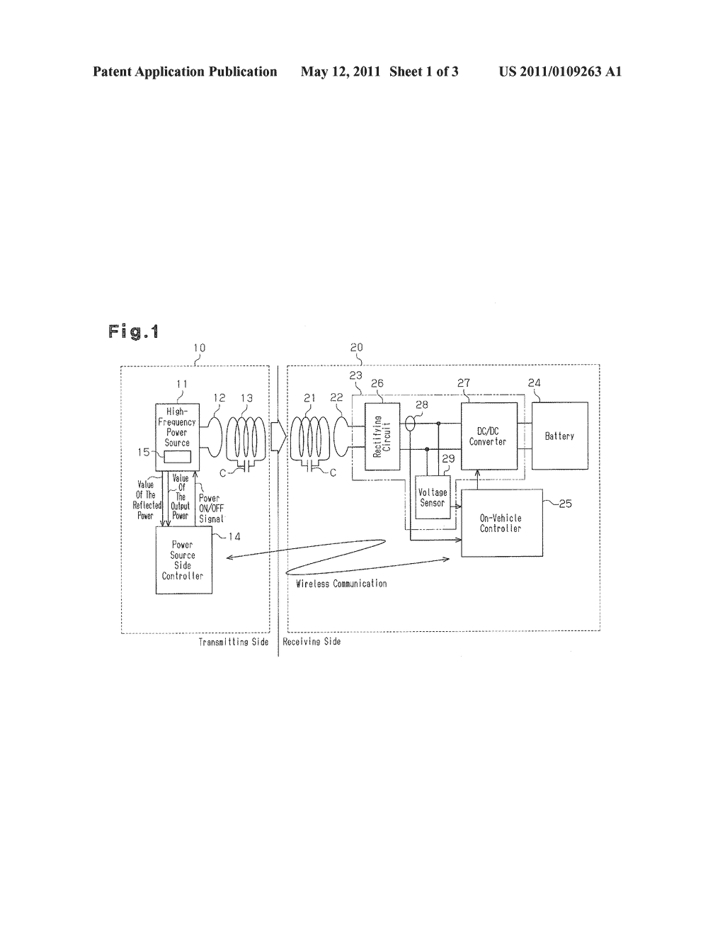 RESONANCE TYPE NON-CONTACT CHARGING APPARATUS - diagram, schematic, and image 02