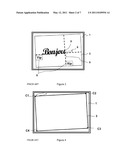 INTERACTIVE DISPLAY DEVICE AND METHOD, USING A DETECTION CAMERA AND OPTICAL POINTER diagram and image