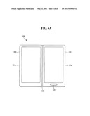 MOBILE TERMINAL AND DISPLAYING DEVICE THEREOF diagram and image