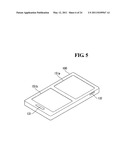 MOBILE TERMINAL AND DISPLAYING DEVICE THEREOF diagram and image