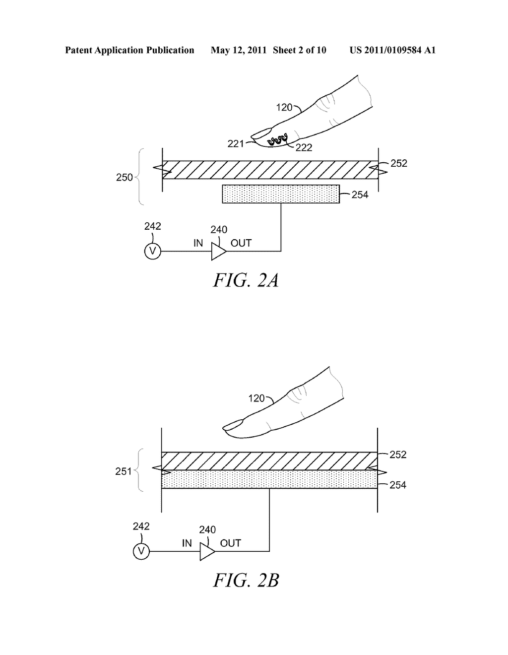 TACTILE STIMULATION APPARATUS HAVING A COMPOSITE SECTION COMPRISING A SEMICONDUCTING MATERIAL - diagram, schematic, and image 03