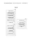 MOBILE DEVICE, BATTERY PACK, SEMICONDUCTOR DEVICE, DISPLAY CONTROL METHOD, AND DISPLAY CONTROL PROGRAM diagram and image