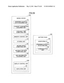 MOBILE DEVICE, BATTERY PACK, SEMICONDUCTOR DEVICE, DISPLAY CONTROL METHOD, AND DISPLAY CONTROL PROGRAM diagram and image