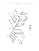 ELECTRONIC DEVICE ASSEMBLY WITH HEAT DISSIPATION DEVICE diagram and image