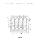 LIGHT ENGINE WITH ENHANCED HEAT TRANSFER USING INDEPENDENT ELONGATED STRIPS diagram and image