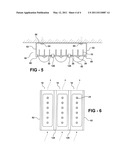 LIGHT ENGINE WITH ENHANCED HEAT TRANSFER USING INDEPENDENT ELONGATED STRIPS diagram and image