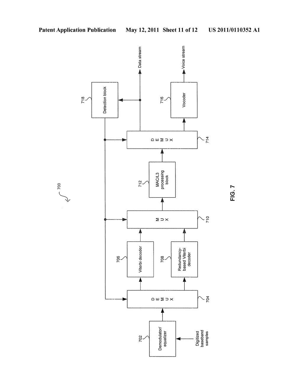Method and System For Redundancy-Based Decoding of Voice Content in a Wireless LAN System - diagram, schematic, and image 12
