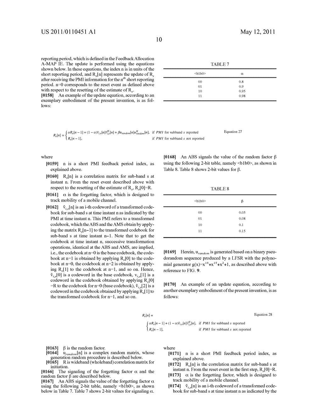 TECHNIQUES FOR TRANSFORMATION CODEBOOK ANTENNA BEAMFORMING IN OFDM WIRELESS COMMUNICATION SYSTEM - diagram, schematic, and image 22