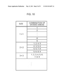 IMAGING AREA SPECIFYING APPARATUS, RADIOGRAPHIC SYSTEM, IMAGING AREA SPECIFYING METHOD, RADIOGRAPHIC APPARATUS, AND IMAGING TABLE diagram and image