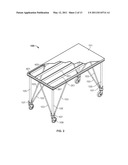 PORTABLE LOCKING SUPPORT STRUCTURE diagram and image