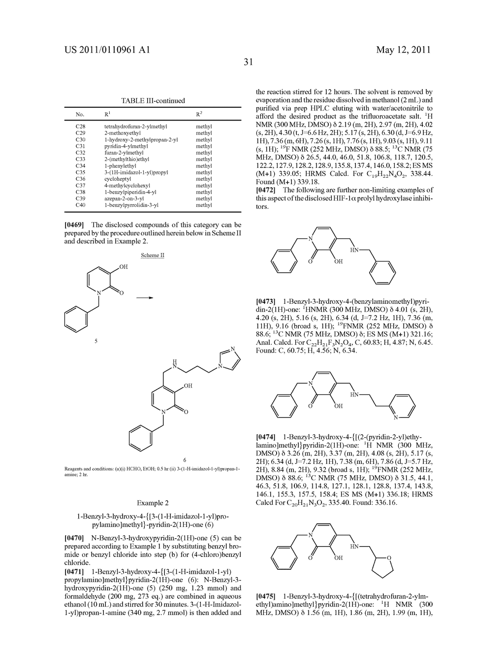 PROLYL HYDROXYLASE INHIBITORS - diagram, schematic, and image 46