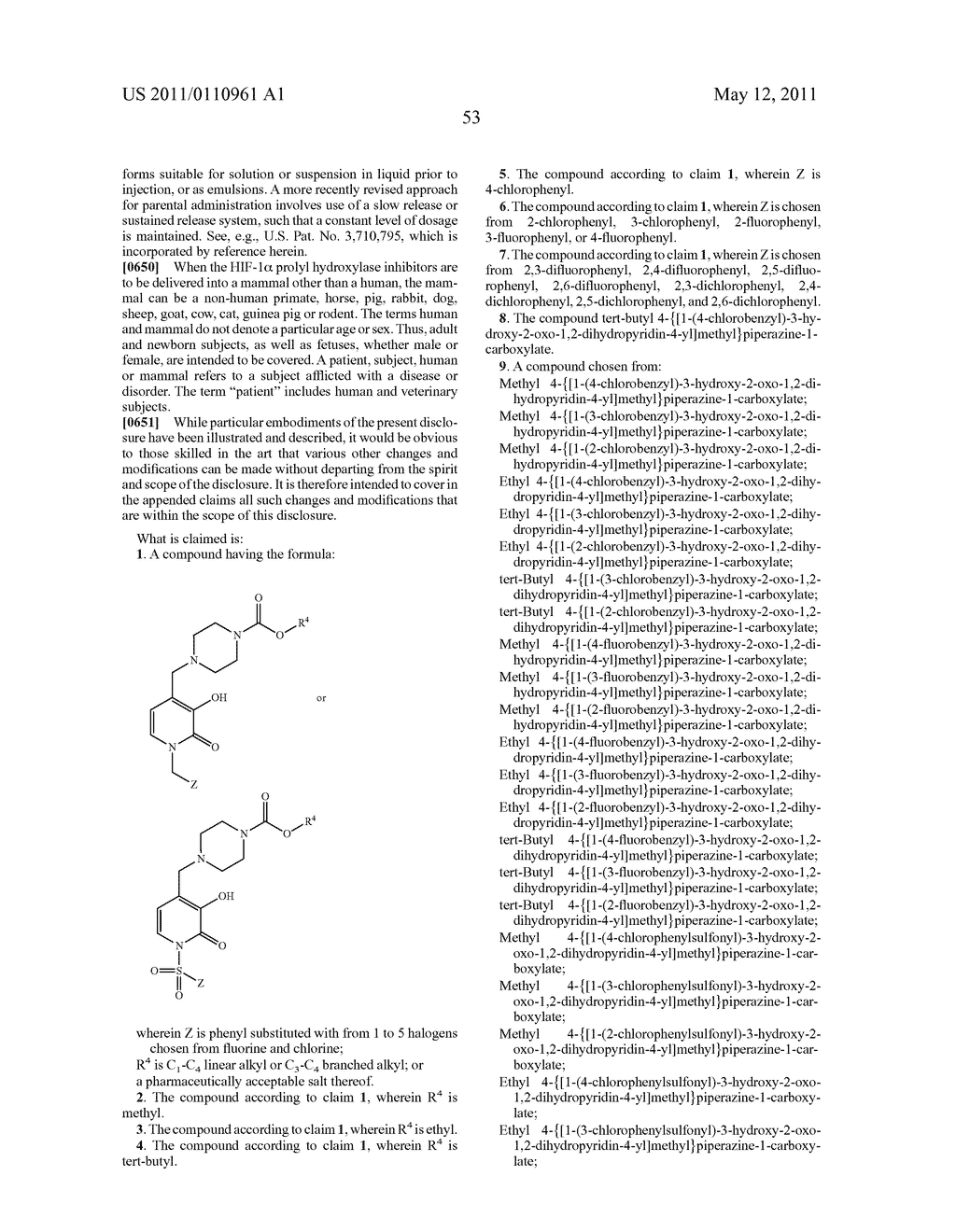 PROLYL HYDROXYLASE INHIBITORS - diagram, schematic, and image 68