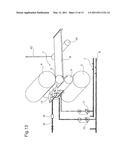 METHOD AND DEVICE FOR LUBRICATING ROLLERS AND A ROLLED STRIP OF A ROLLING STAND diagram and image