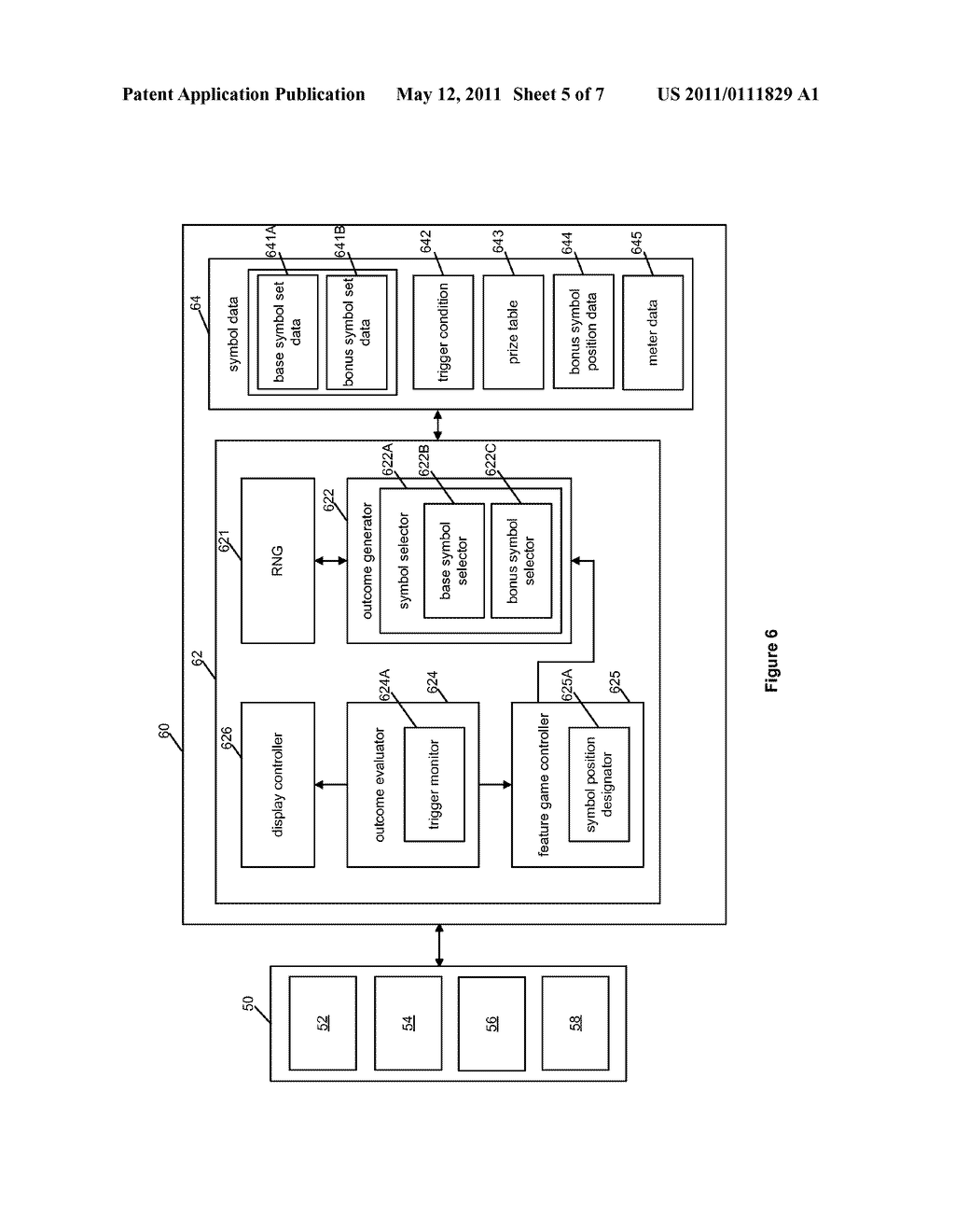 METHOD OF GAMING, A GAME CONTROLLER AND A GAMING SYSTEM - diagram, schematic, and image 06