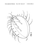 Foam Game Ball with Core diagram and image