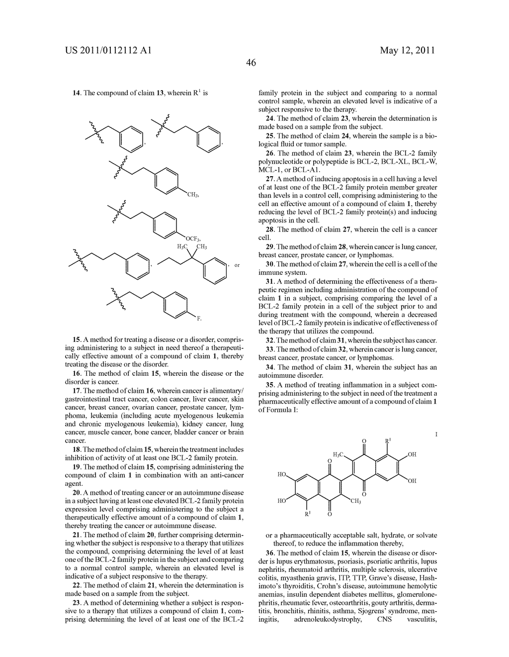 APOGOSSYPOLONE DERIVATIVES AS ANTICANCER AGENTS - diagram, schematic, and image 72