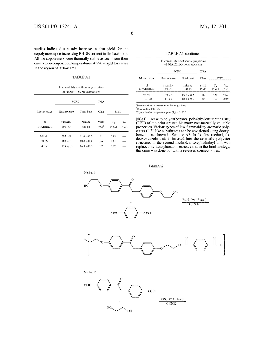 DEOXYBENZOIN-DERIVED ANTI-FLAMMABLE POLYMERS - diagram, schematic, and image 13