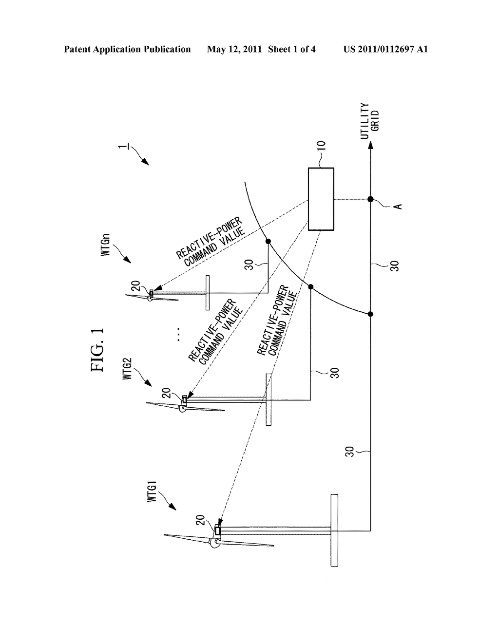 WIND TURBINE GENERATOR SYSTEM AND OPERATION CONTROL METHOD THEREFOR - diagram, schematic, and image 02