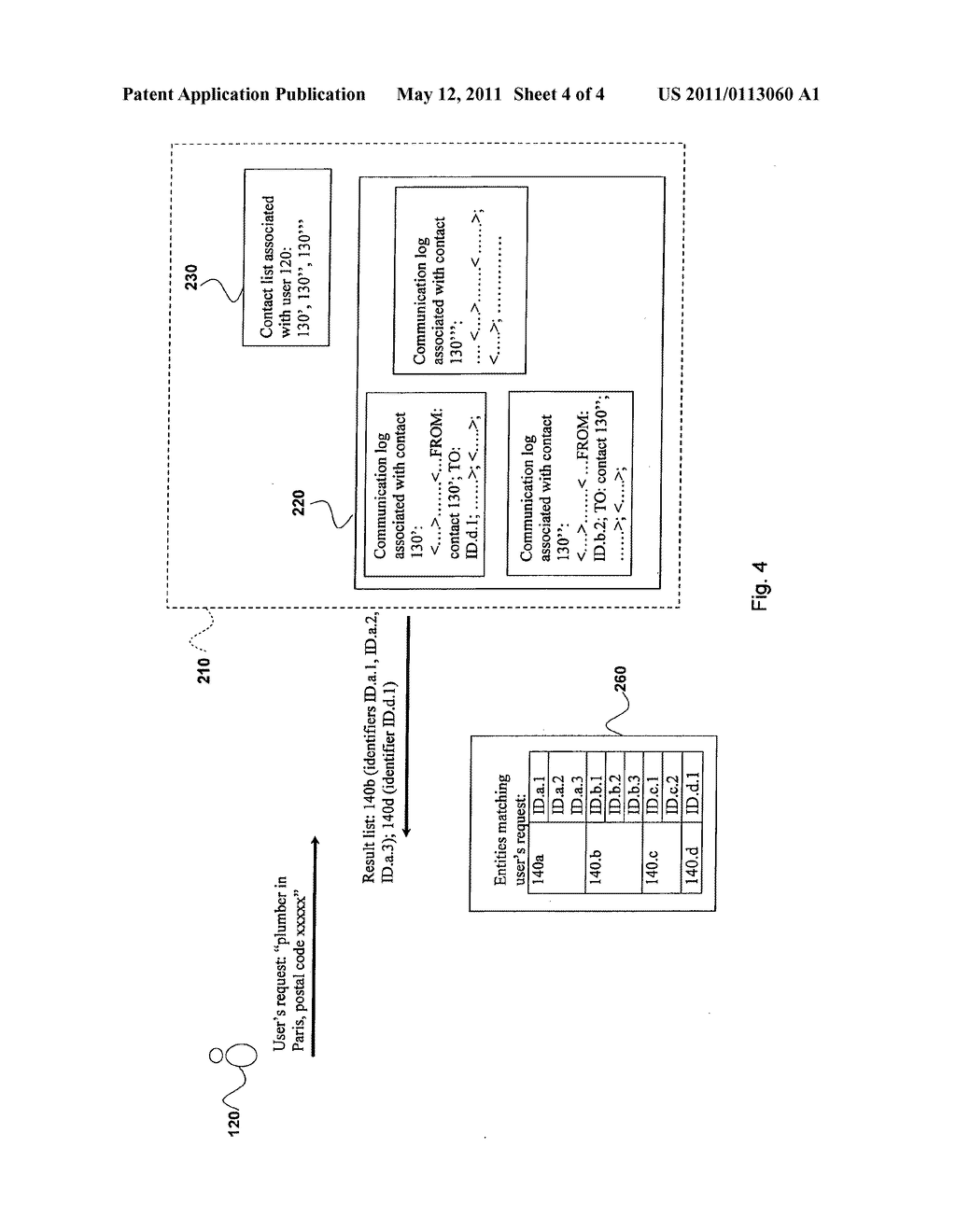 METHOD AND SYSTEM FOR ENABLING A USER TO GET INFORMATION ABOUT ENTITIES OF PREDEFINED CATEGORIES - diagram, schematic, and image 05
