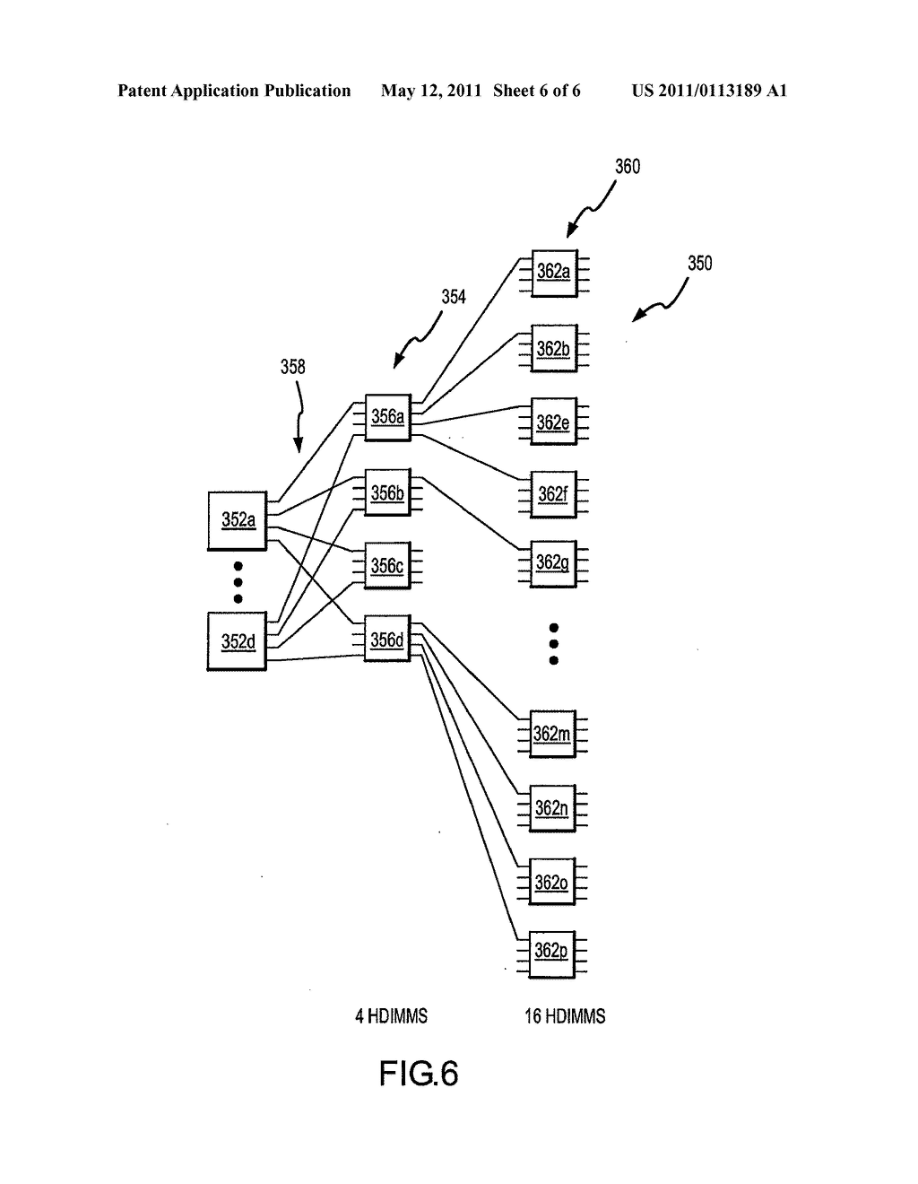 MULTIPLE PROCESSOR SYSTEM AND METHOD INCLUDING MULTIPLE MEMORY HUB MODULES - diagram, schematic, and image 07