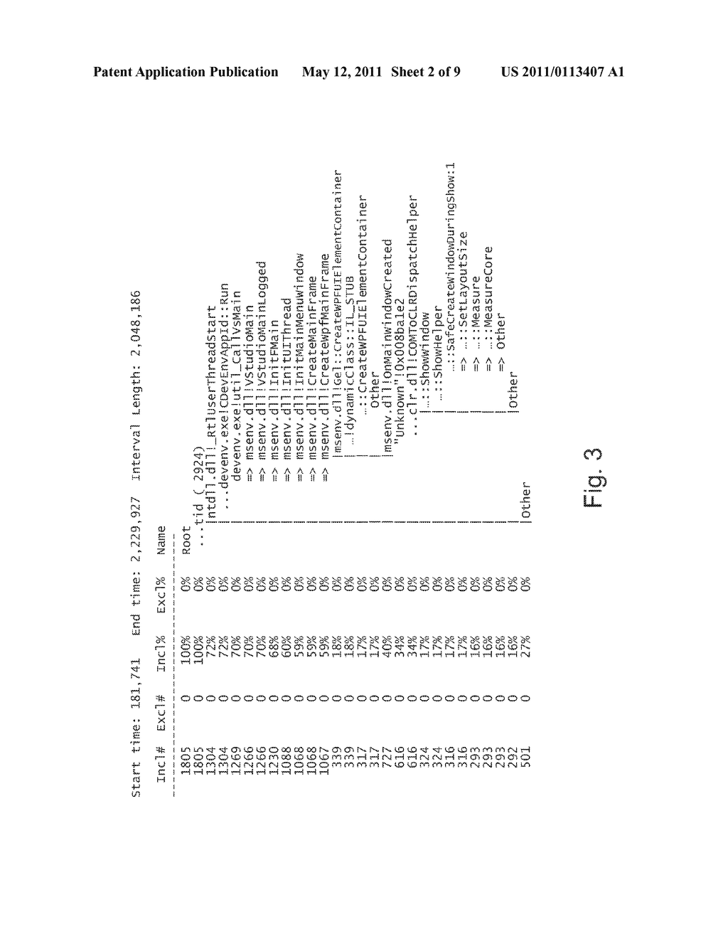 Software routine fingerprints in performance data - diagram, schematic, and image 03