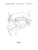 Ballistic and Impact Protective System for Military Helmet Assembly diagram and image