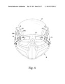 Ballistic and Impact Protective System for Military Helmet Assembly diagram and image