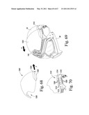 Ballistic and Impact Protective System for Military Helmet Assembly diagram and image