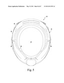 Ballistic and Impact Protective System for Military Helmet Assembly diagram and image