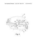 Ballistic and Impact Protective System for Military Helmet Assembly diagram and image