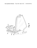 Ballistic and Impact Protective System for Military Helmet Assembly diagram and image