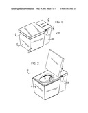 TOILET FLUSHING ASSEMBLY AND SEQUENCE diagram and image