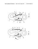 Safety hook for fall arrest system diagram and image