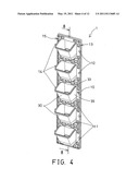 Plant pot holding device diagram and image