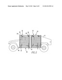 Apparatus and method for the protection of a vehicle from rocket-propelled grenades diagram and image