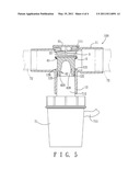 TEE CONNECTOR FOR SUPPLYING AEROSOL diagram and image