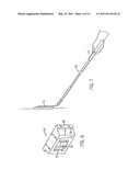 METHOD OF USING AN ADJUSTABLE TOOL SUPPORTING A CLEANING IMPLEMENT diagram and image