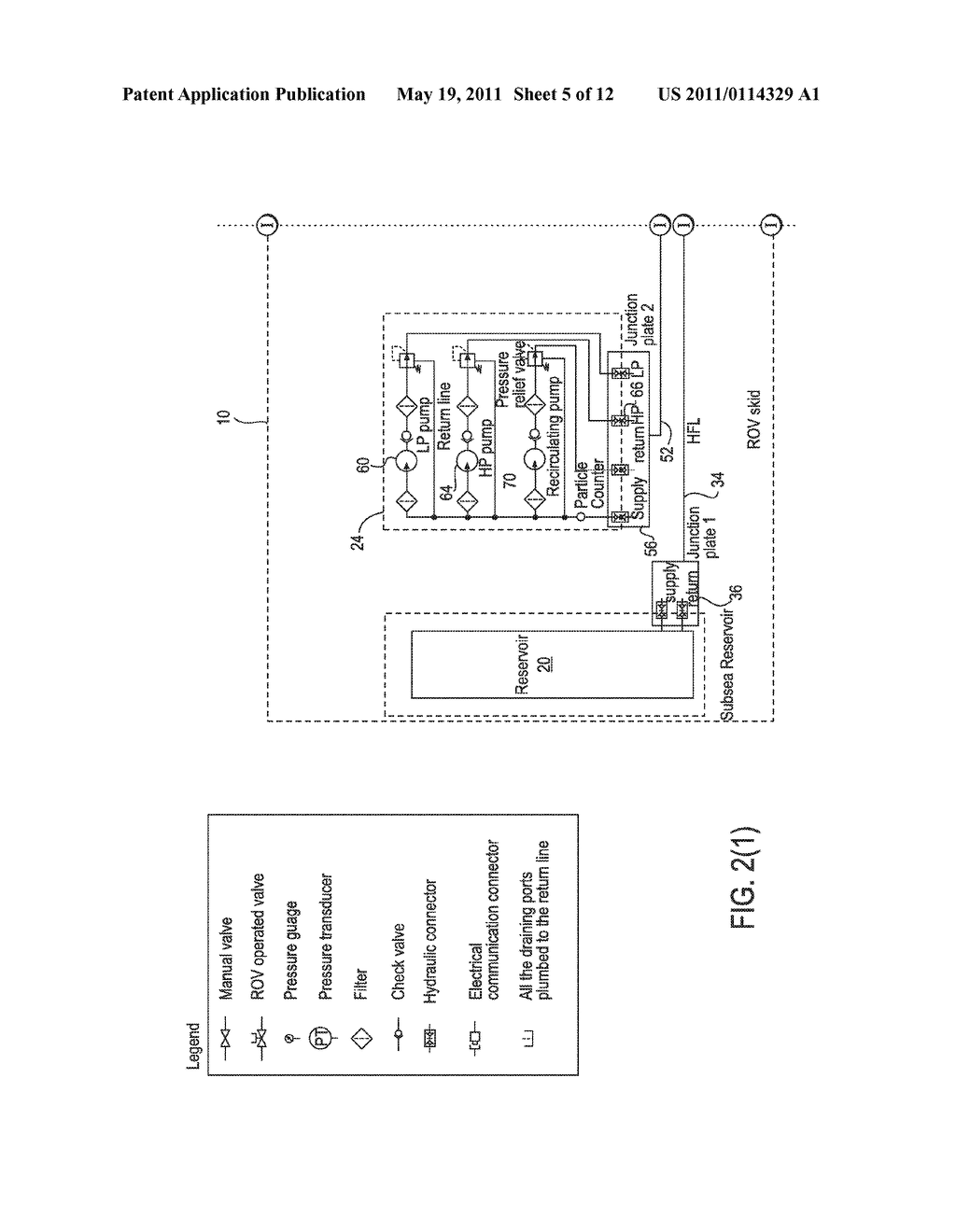 APPARATUS AND METHOD FOR PROVIDING A CONTROLLABLE SUPPLY OF FLUID TO SUBSEA WELL EQUIPMENT - diagram, schematic, and image 06