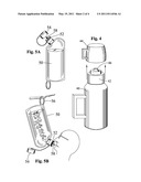 Water Container Having Germicidal Water Purification Unit diagram and image