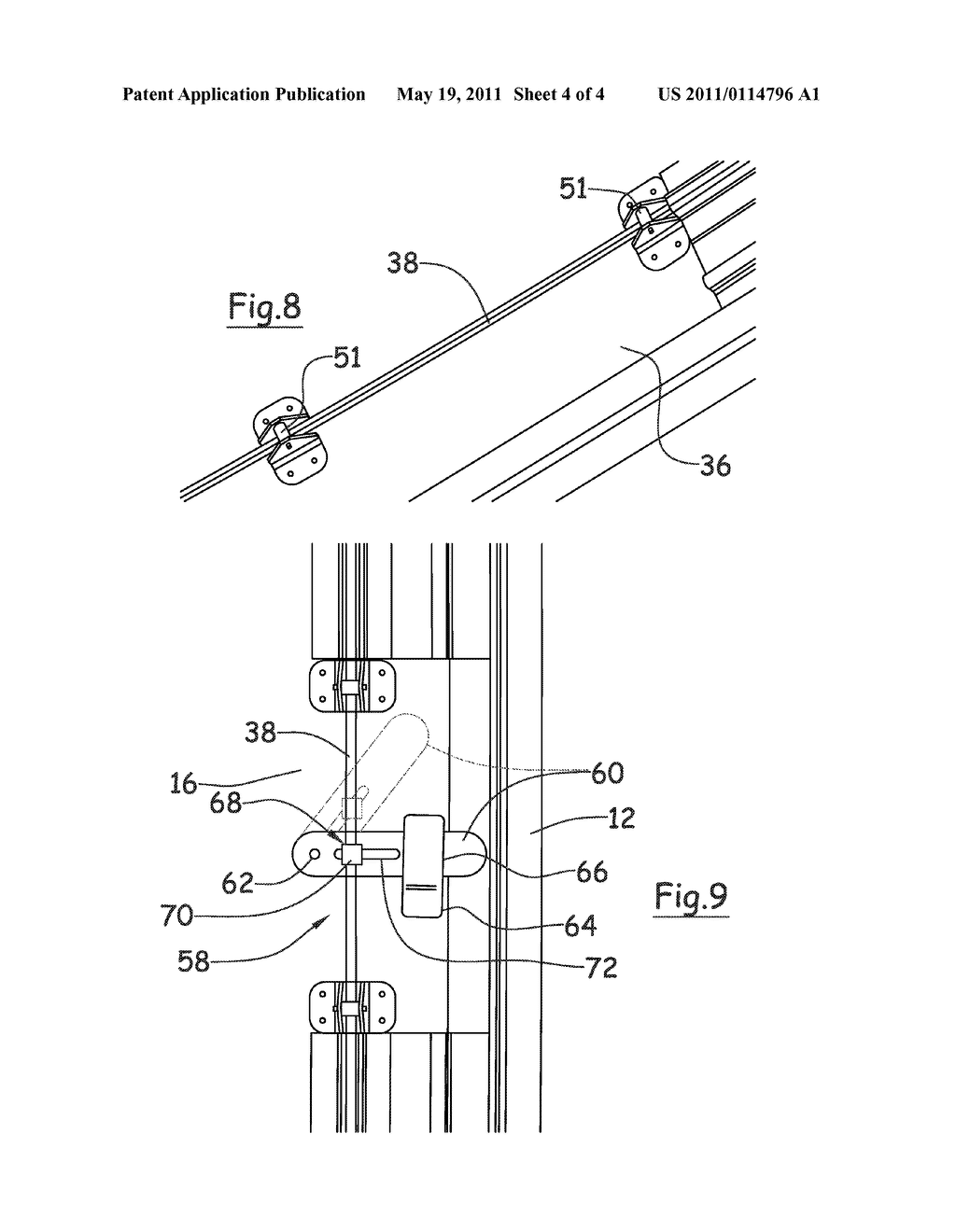 DEVICE FOR SHROUDING AN AIRCRAFT NACELLE - diagram, schematic, and image 05