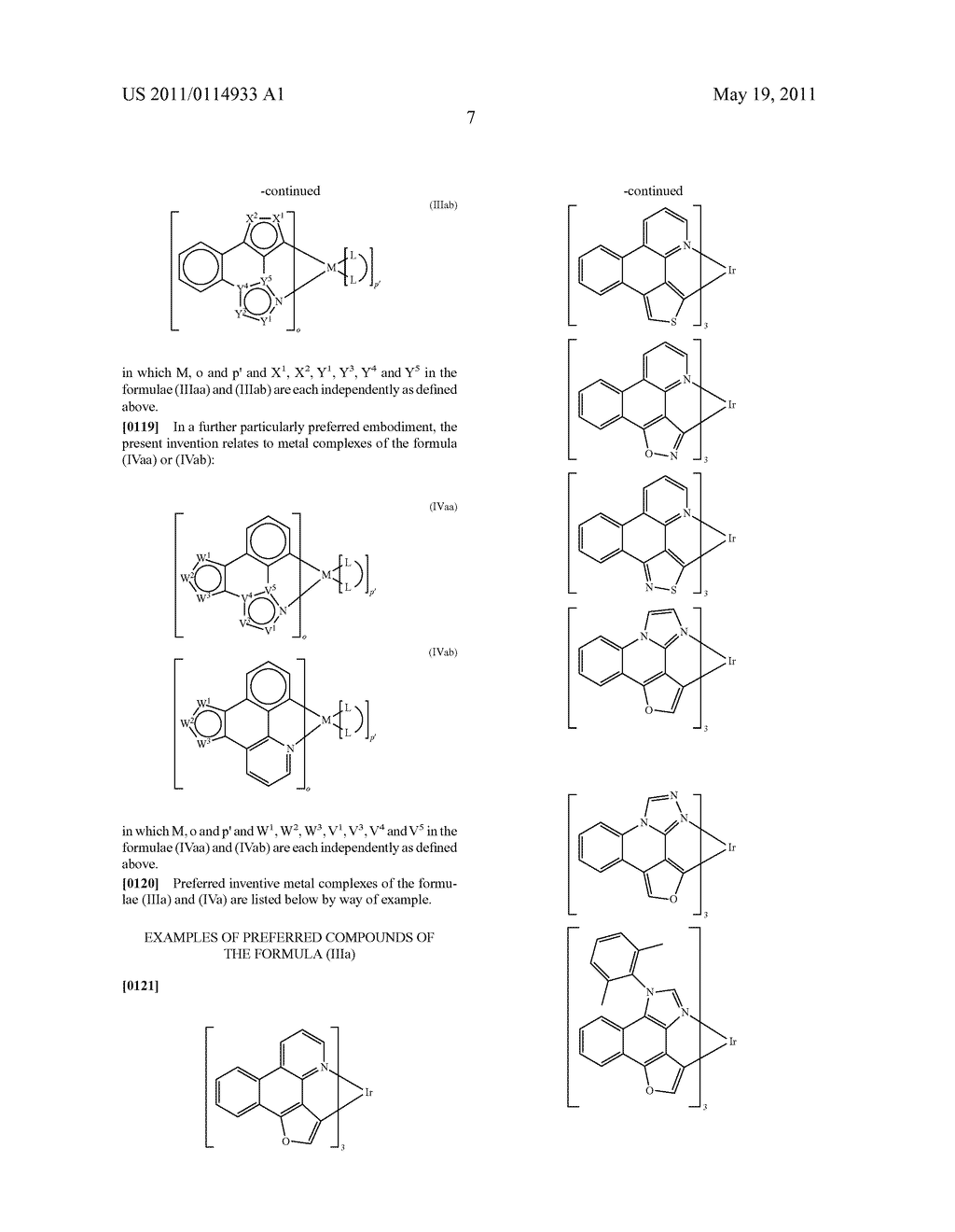 NOVEL TRANSITION METAL COMPLEXES AND USE THEREOF IN ORGANIC LIGHT-EMITTING DIODES - IV - diagram, schematic, and image 08