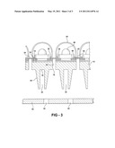 SECTIONALLY COVERED LIGHT EMITTING ASSEMBLY diagram and image