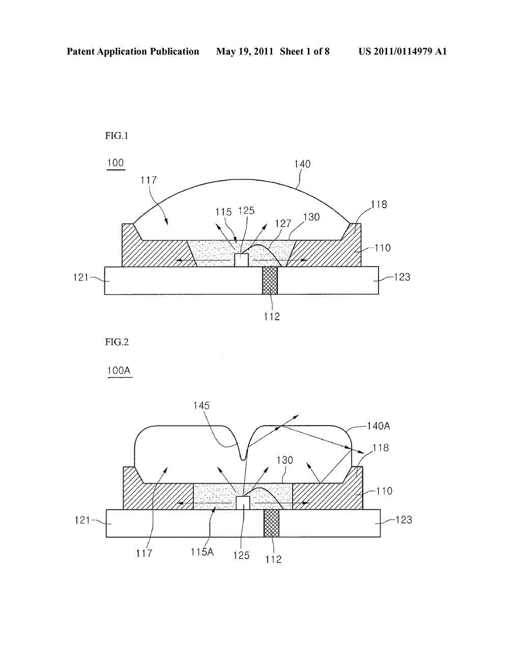 LIGHT EMITTING DEVICE PACKAGE AND LIGHTING SYSTEM - diagram, schematic, and image 02