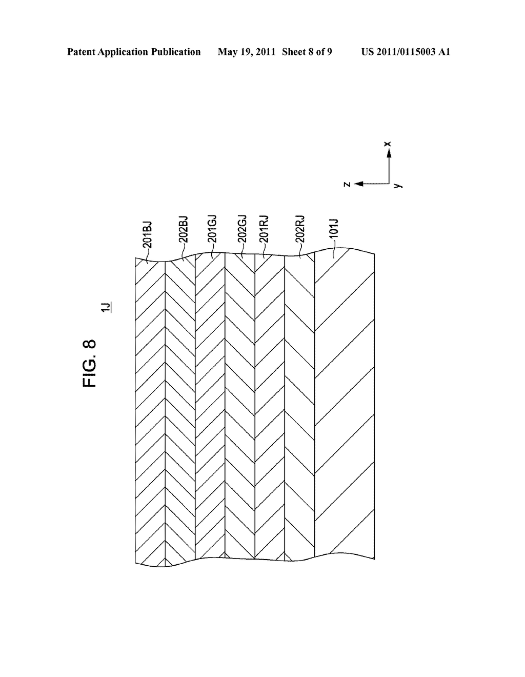 SOLID-STATE IMAGING DEVICE AND METHOD FOR MANUFACTURING SOLID-STATE IMAGING DEVICE, AND ELECTRONIC DEVICE - diagram, schematic, and image 09