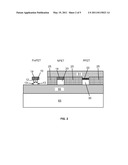 HYBRID FinFET/PLANAR SOI FETs diagram and image