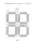 Wafter and substructure for use in manufacturing electronic component packages diagram and image